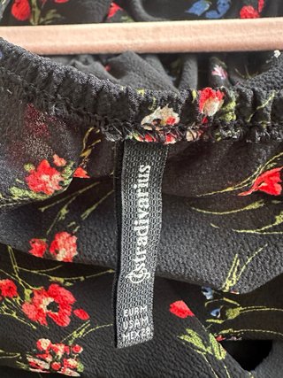 Mono corto Stradivarius floral