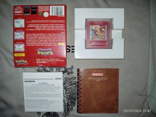 Pokémon Rojo Game Boy Nintendo RPG