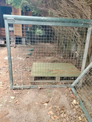 Puertas finca hierro galvanizado