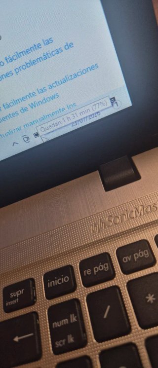 Portátil Asus F540Y Plateado 4gb ram 128 disco ssd