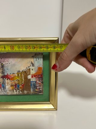 Colección 5 mini cuadros París