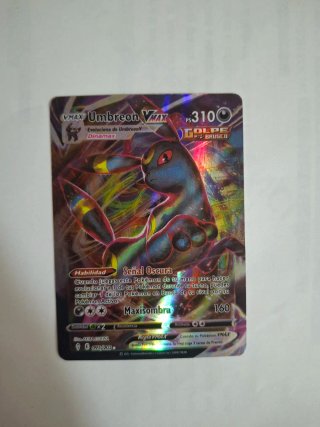 Lote 5 Cartas Pokémon:Pikachu, Rayquaza,Umbreon...