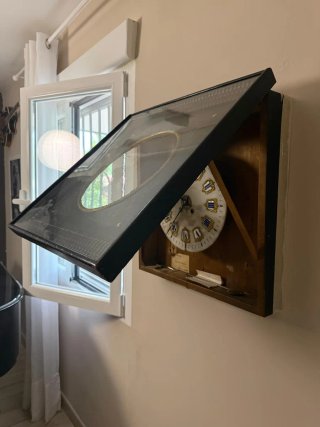Reloj de pared francés antiguo