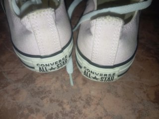 Zapatillas Converse rosas bajas