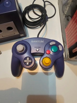 Nintendo GameCube Azul con Caja