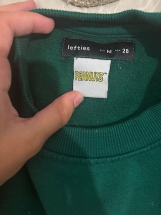 Sudadera Snoopy Verde Speed Beagle