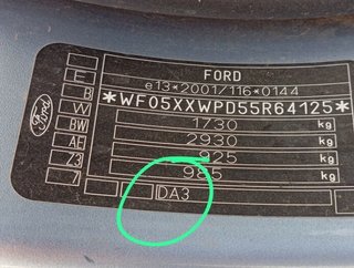 Asiento delantero ford focus berlina (cap) 351239