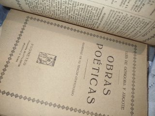 Lote 3 libros antiguos Prometeo (Góngora...)