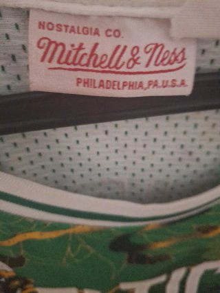 Camiseta Celtics Larry Bird 33 Mitchell & Ness