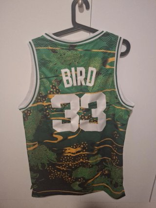 Camiseta Celtics Larry Bird 33 Mitchell & Ness