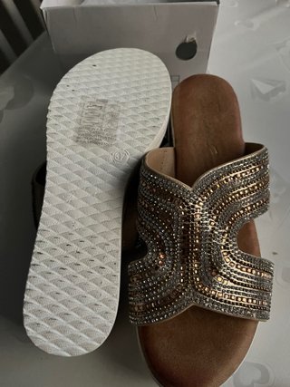 Sandali donna oro taglia 37