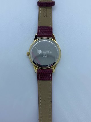 Reloj LIP Quartz Dorado y Blanco