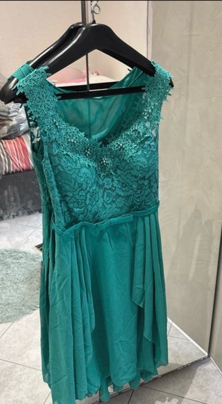 Abito donna verde acqua
