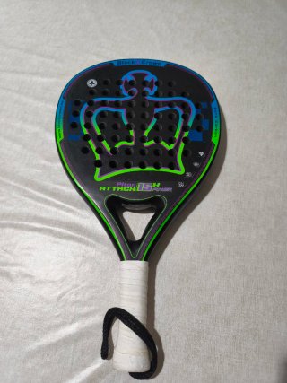Pala Padel Black Crown Piton Attack