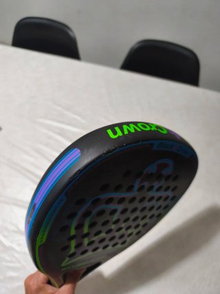 Pala Padel Black Crown Piton Attack