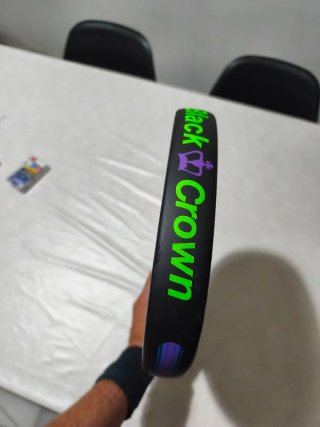 Pala Padel Black Crown Piton Attack
