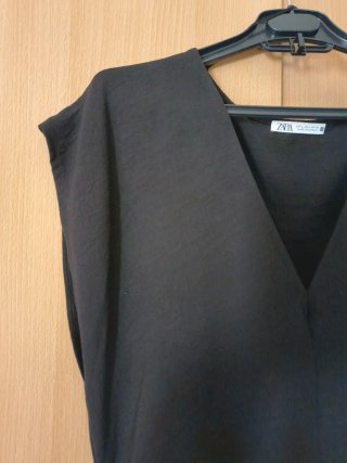 Vestido Zara Negro Talla L