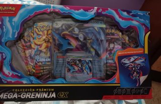 Colección Premium Mega Greninja EX Pokémon!!!