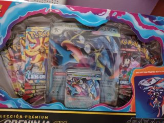 Colección Premium Mega Greninja EX Pokémon!!!