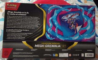 Colección Premium Mega Greninja EX Pokémon!!!