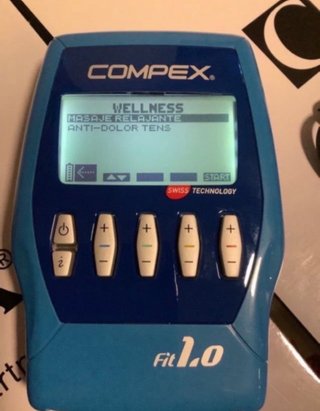 COMPEX FIT 1.0 OROGINAL SOLO MANDO + BATERIA