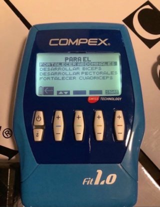 COMPEX FIT 1.0 OROGINAL SOLO MANDO + BATERIA