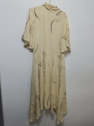 Vestido midi estampado ZW Collection Zara Talla S