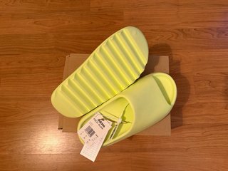 Chanclas Adidas Yeezy Slide Verde Lima