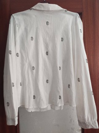 Camisa Springfield blanca bordada