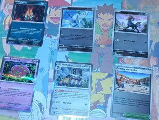 Lote de cartas Pokémon: Annihilape, Inkay, Chi-Yu