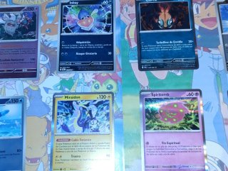 Lote de cartas Pokémon: Annihilape, Inkay, Chi-Yu