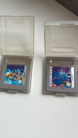 2 Juegos Game Boy: Tetris y Super Mario Land