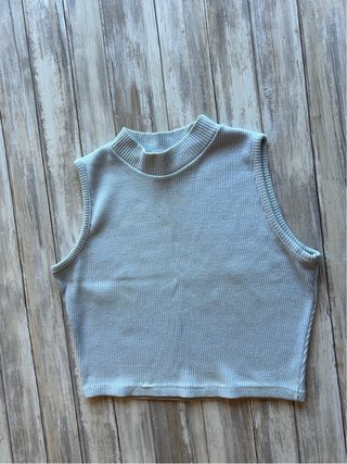 Top corto celeste GiacomoVila Talla XS