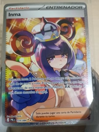Carta Pokémon Entrenador Inma 119/084