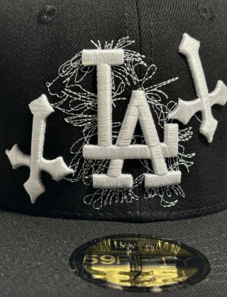 Gorra New Era 59FIFTY LA Negra