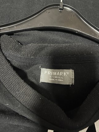 Sudadera NASA Negra Talla S
