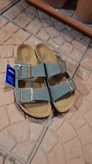 Birkenstock Arizona Donna Verde Oliva