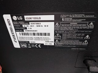 Televisor LG 43 pulgadas