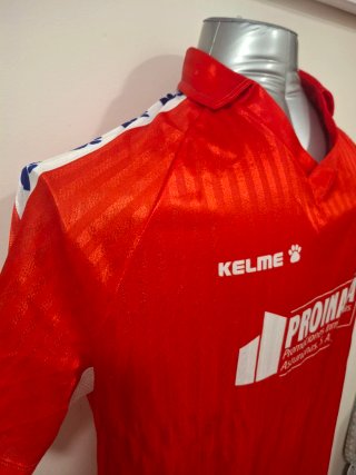 Camiseta Real Oviedo B 1991-92 Kelme Roja