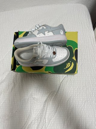 BAPE Bapesta grises talla 40