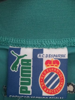 Camiseta futbol retro RCD Espanyol. Tamudo. XL