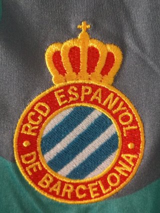 Camiseta futbol retro RCD Espanyol. Tamudo. XL