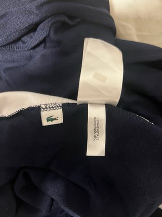 Chaqueta deportiva Lacoste azul y verde Vintage