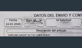 Samsung Galaxy A17 5G Negro