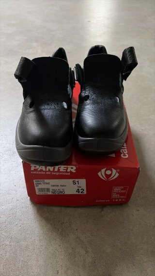 Zapatos de seguridad Panter Talla 42 Negros