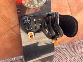 Equipo completo snowboard botas y funda de transpo