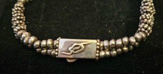 Pulsera Plata Maciza Plata de Palo