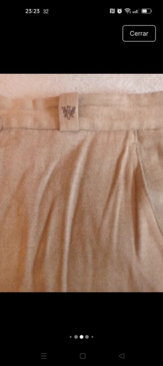 Pantalón chino Caramelo hombre Talla 42