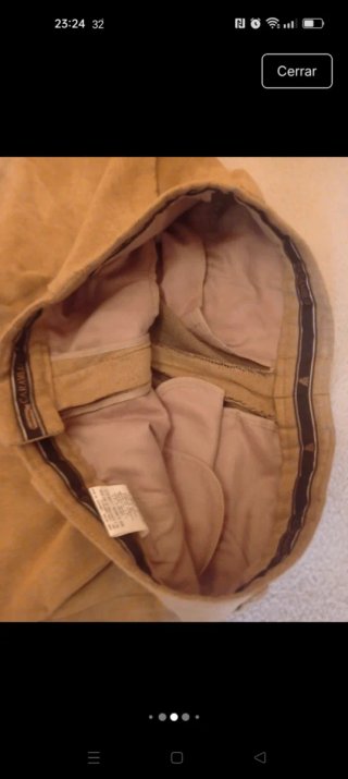 Pantalón chino Caramelo hombre Talla 42