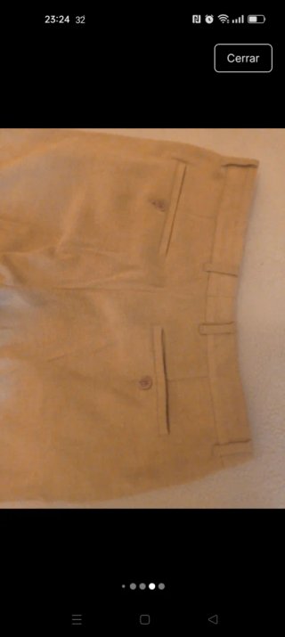 Pantalón chino Caramelo hombre Talla 42